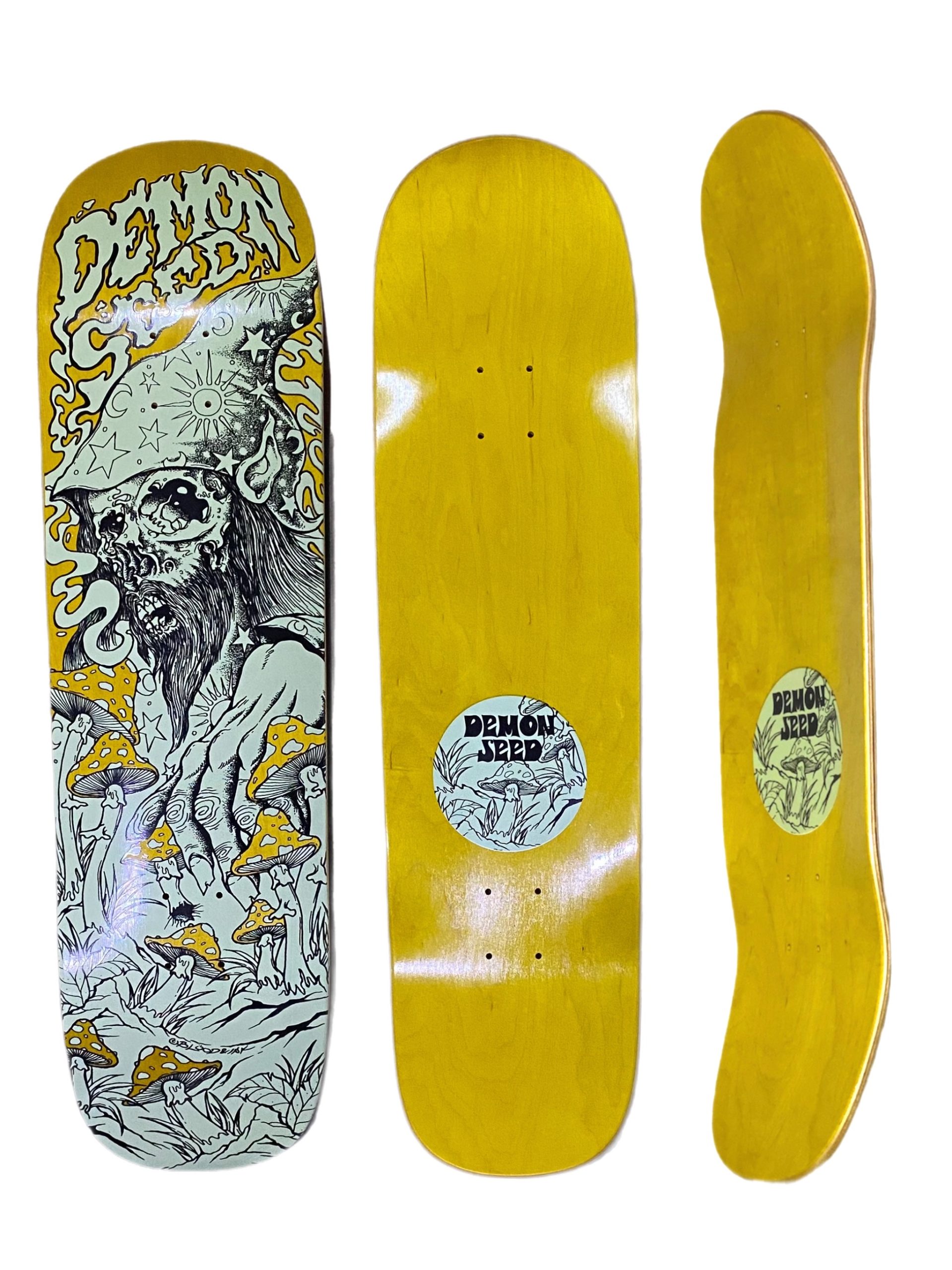 Demon Seed Wizard Deck 8.75 Square Tail